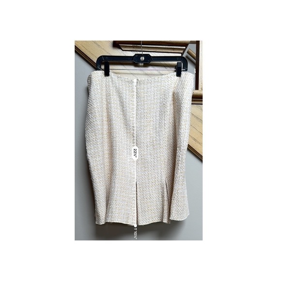 Kay Unger NY Women Tweed Skirt Suit Set 16 Church Wedding Old Money Quiet Luxury - Picture 13 of 16